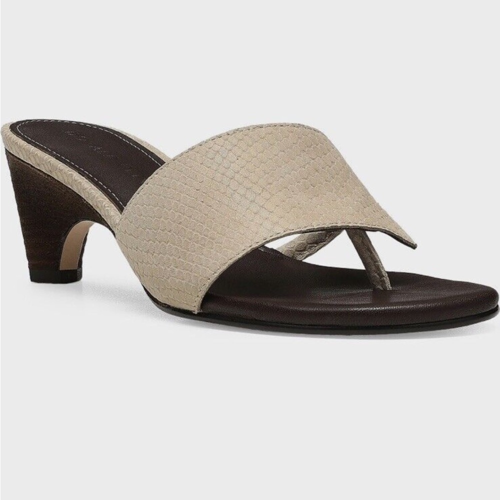 Donald J. Pliner Beige and Brown Women's Sandals - NEW